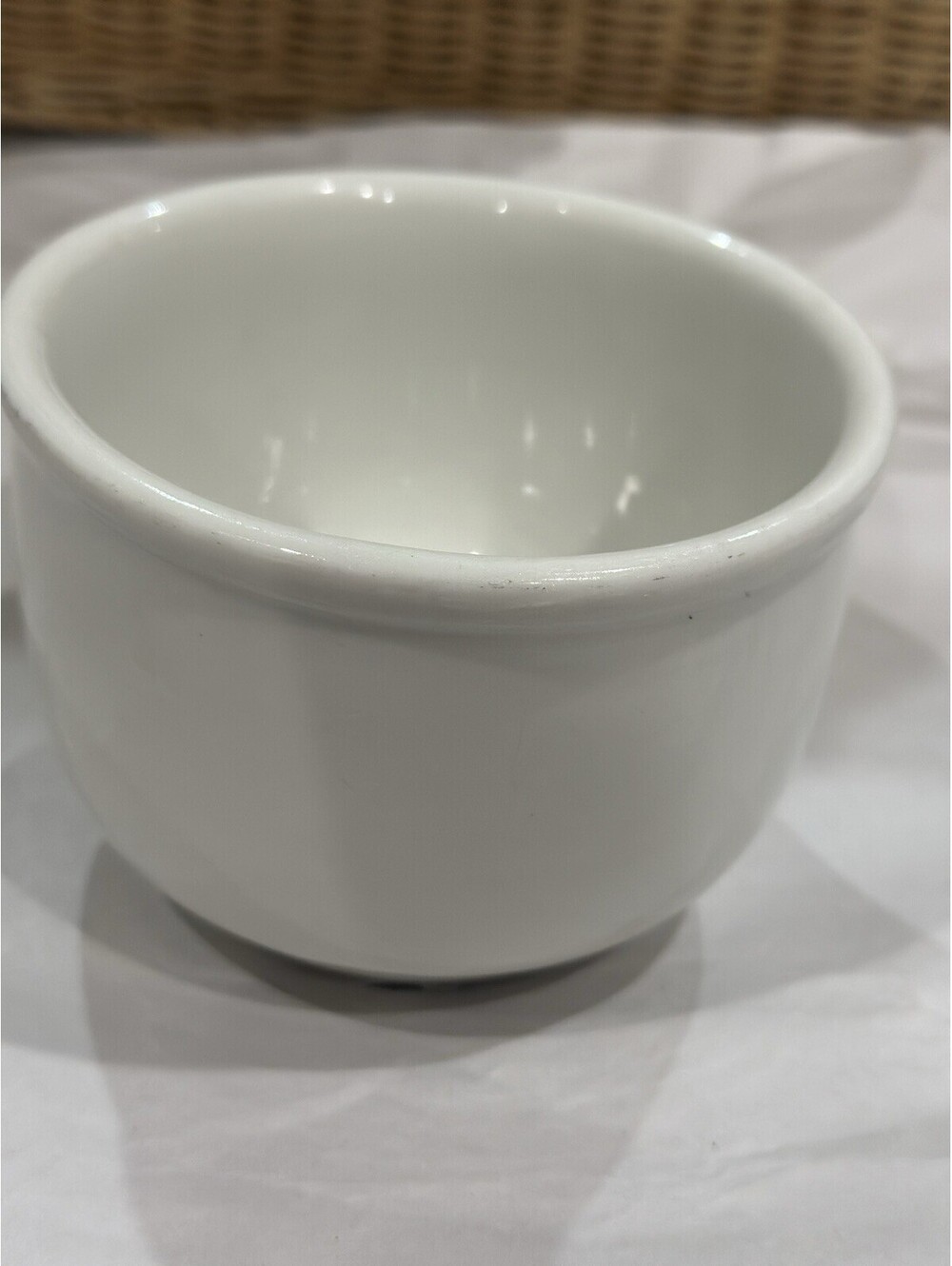 Vintage 1951 Vitrified Ceramic Bowl By Sterling China Company Commercial Grade